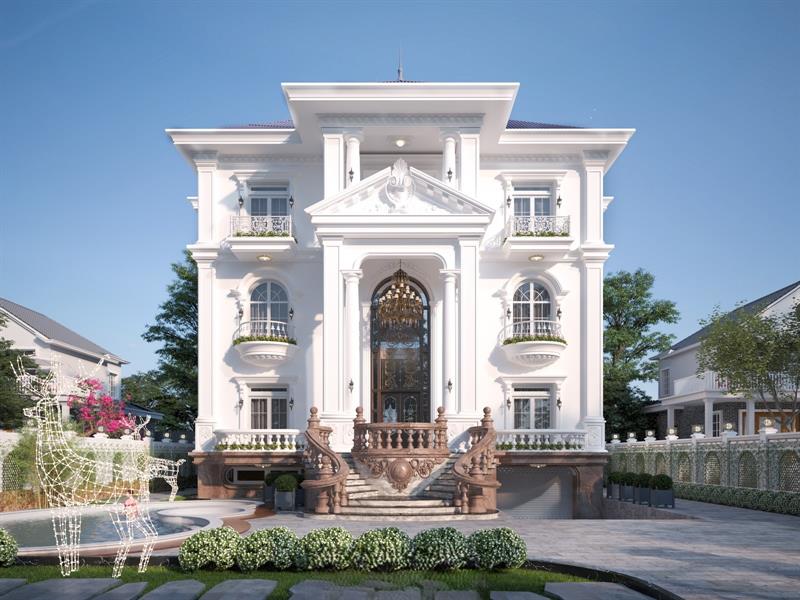 Sealand Miền Nam | Công ty xây dựng uy tín tại TP Hồ Chí Minh. Thiết kế biệt thự theo phong cách Châu Âu đậm chất quý phái