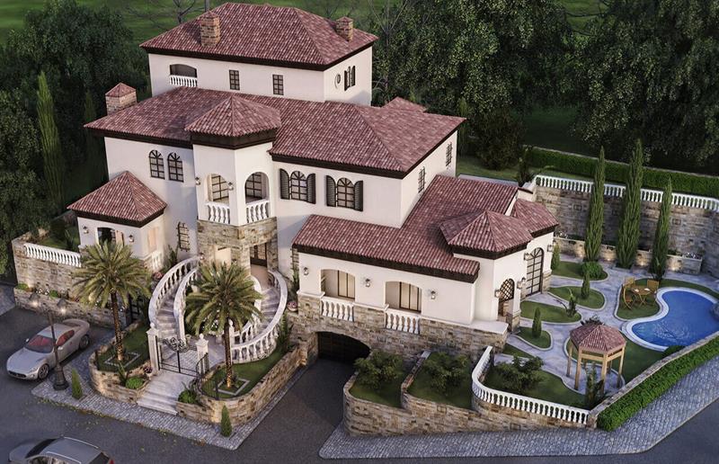 Sealand Miền Nam | Công ty xây dựng uy tín tại TP Hồ Chí Minh. Mẫu biệt thự Địa Trung Hải đẹp tựa giấc mơ, đầy quyến rũ