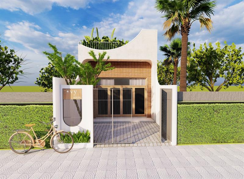 Sealand Miền Nam | Công ty xây dựng uy tín tại TP Hồ Chí Minh. Thiết kế nhà ống 1 tầng 6x20m hạnh phúc nép sau sự giản đơn